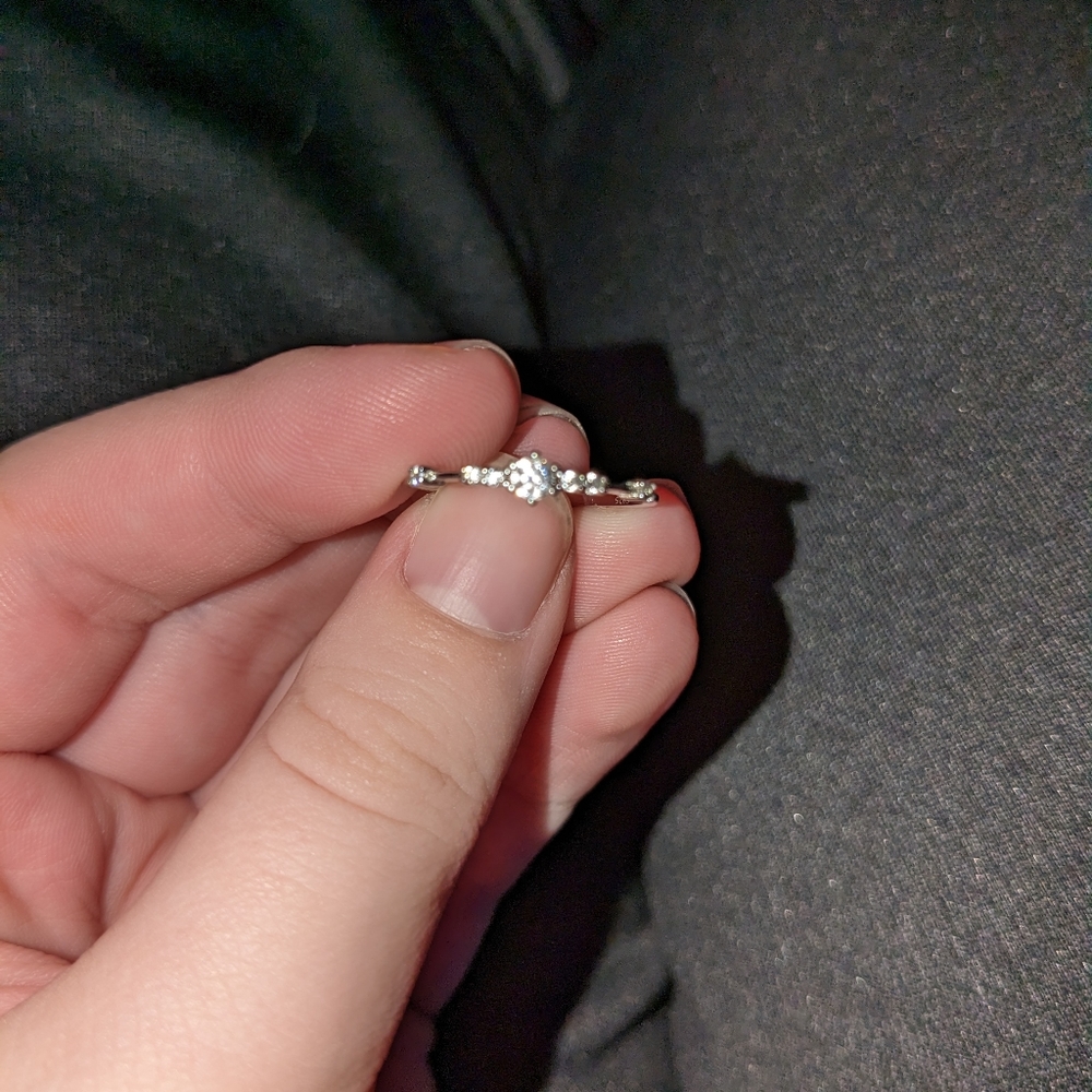 Size 8 handmade ring